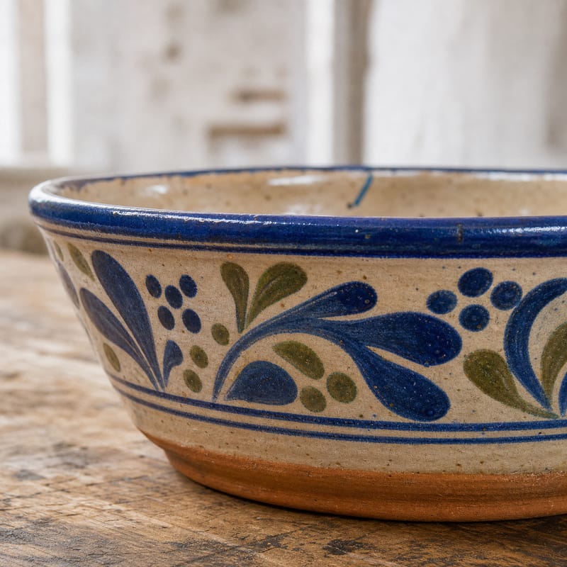 Glazed pottery from Níjar, the province's traditional earthenware